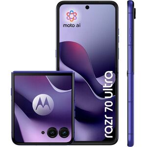Motorola Razr 70 Ultra 16GB / 512GB Pantone Orient Blue (Alcantara) kép