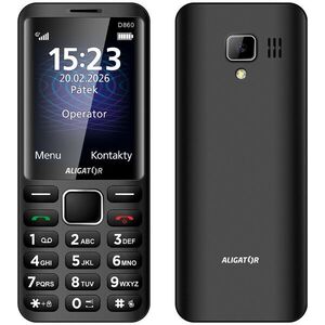 Aligator D860 Dual SIM fekete kép