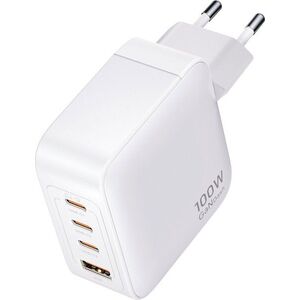 Vention 4-Port USB (C + C + C + A) GaN Charger (100W/100W/30W/30W) EU-Plug White kép