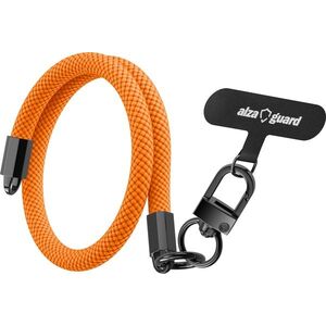 AlzaGuard Universal Lanyard Essential Short - narancssárga kép
