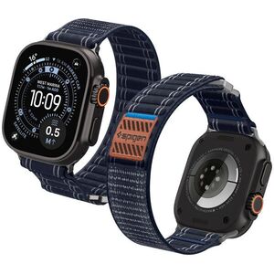 Spigen Fabric Band Hook And Loop Apple Watch 49mm / 46mm / 45mm / 44mm szíj - tengerészkék kép