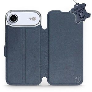 Mobiwear Flip Apple iPhone Air kék bőrtok kép