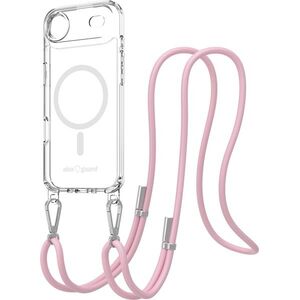 AlzaGuard Luxe Detach Lanyard Case Compatible with MagSafe iPhone Air rózsaszín tok kép