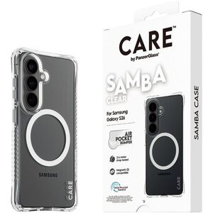 PanzerGlass CARE Samsung Galaxy S26 Samba Qi átlátszó/fehér tok kép