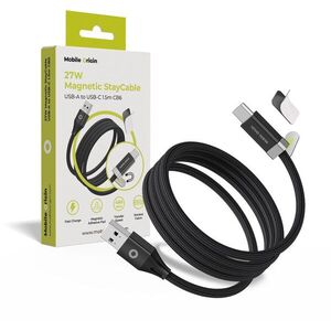 Mobile Origin 27W Magnetic StayCable USB-C to USB-A 1, 5m CB6 kép
