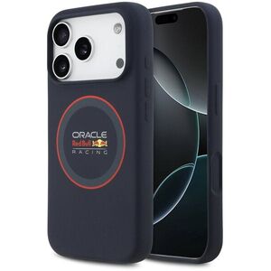 Red Bull Silicone Red Ring MagSafe iPhone 17 Pro Navy tok kép