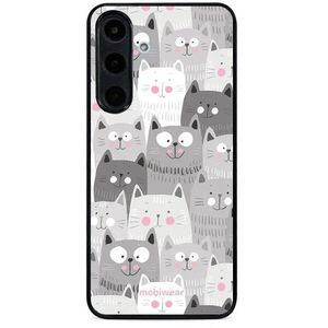 Mobiwear Glossy Samsung Galaxy S25 FE cicák fényes tok kép