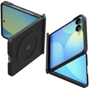 Spigen Air Skin Aramid Samsung Galaxy Z Flip8 MagSafe fekete tok kép