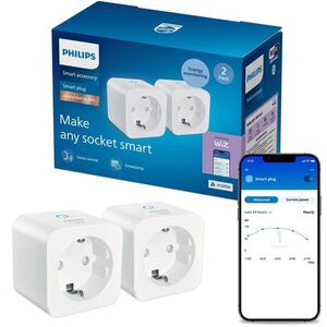 Philips Smart Plug powermeter Type-F 2PK kép