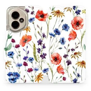 Mobiwear Flip Honor 400 virágok tok kép