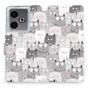 Mobiwear Flip Realme GT 7T cicák tok kép