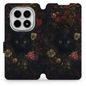 Mobiwear Flip Xiaomi Redmi Note 15 5G fekete macska tok kép