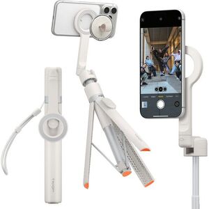 Spigen MagSafe Tripod Selfie Stick Dune Beige kép
