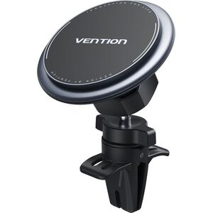 Vention Car Magnetic Phone Holder Shock-Absorbing Type, Tir Vent Clip Type, Gray kép