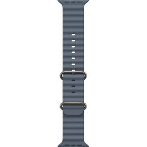 Apple Watch 49 mm Óceán szíj - acélkék / natúr titán kép