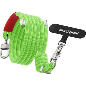 AlzaGuard Universal Adjustable Lanyard - zöld kép