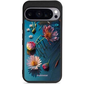 Mobiwear Glossy Google Pixel 9 Pro felszíni virágok fényes tok kép
