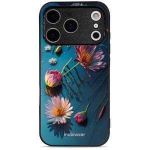 Mobiwear Glossy Apple iPhone 17 Pro felszíni virágok fényes tok kép