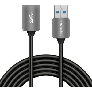 Kruger&Matz KM0336, 1× USB 3.0 A csatlakozó / 1× USB 3.0 A aljzat, 100 cm kép