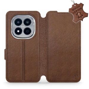 Mobiwear Flip Xiaomi Redmi Note 15 Pro+ 5G barna bőrtok kép