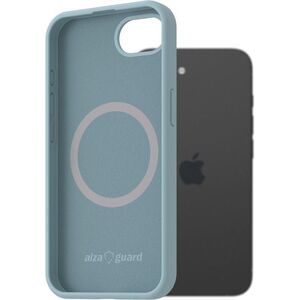 AlzaGuard iPhone 16e / 17e világoskék szilikon Magsafe tok kép