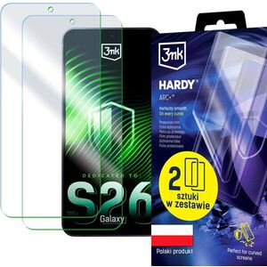 3MK Hardy ARC+ Samsung Galaxy S26 kijelzővédő fólia - 2 db kép