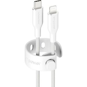 PanzerGlass Empower MFI USB-C / Lightning kábel, 1, 2 m, fehér kép