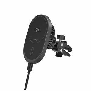 Swissten MagRide Qi2 15W MagSafe vezeték nélküli töltéssel ellátott telefontartó kép