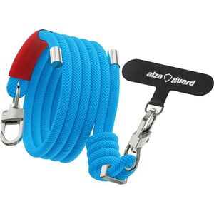 AlzaGuard Universal Adjustable Lanyard - világoskék kép