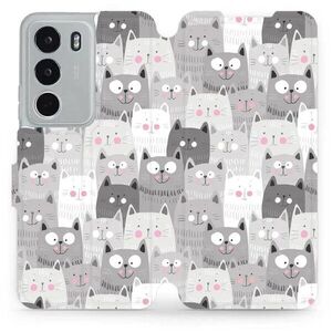 Mobiwear Flip Realme C71 cicák tok kép