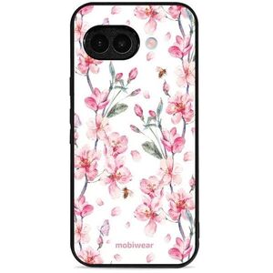 Mobiwear Glossy Google Pixel 9A virágok fényes tok kép