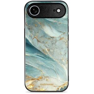 Mobiwear Glossy Apple iPhone Air zöldes márvány fényes tok kép