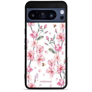 Mobiwear Glossy Google Pixel 8 Pro virágok fényes tok kép