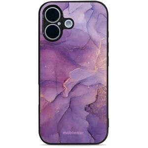 Mobiwear Glossy Apple iPhone 17 lila márvány fényes tok kép