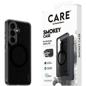 PanzerGlass CARE Samsung Galaxy S26 Smokey Qi füstös/fekete tok kép