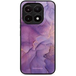 Mobiwear Glossy Xiaomi 15T lila márványmintás fényes tok kép