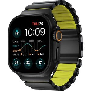 Nomad Stratos Band AW 45 / 46 / 49 mm - Black Titanium Volt FKM kép