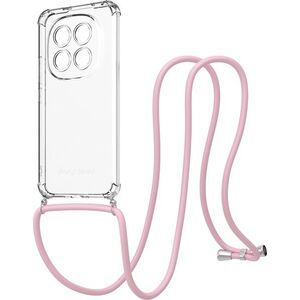 AlzaGuard Luxe Lanyard Case, Xiaomi Redmi Note 15 Pro+ modellhez, rózsaszín kép