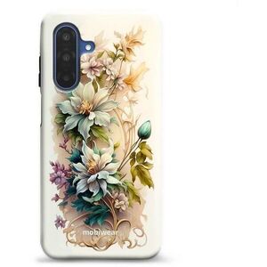 Mobiwear Elite Pro Samsung Galaxy A17 / A17 5G virágok fényes tok kép