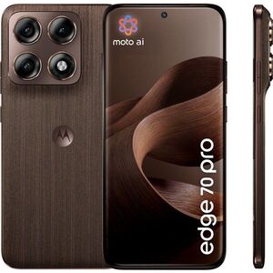 Motorola Edge 70 Pro 8GB/256GB Pantone Chicory Coffee (Wood) kép