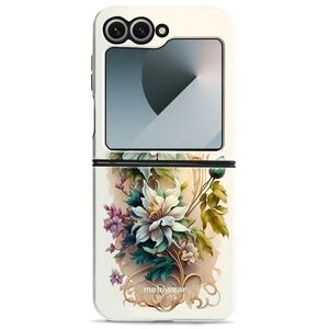 Mobiwear Elite Pro Samsung Galaxy Z Flip 7 FE virágok ellenálló tok kép