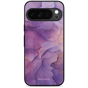 Mobiwear Glossy Google Pixel 10 Pro lila márvány fényes tok kép