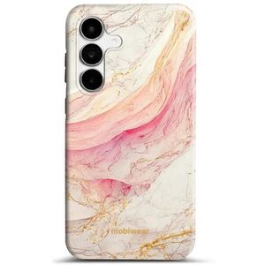 Mobiwear Elite Pro Samsung Galaxy S25 FE rózsaszín márvány ellenálló tok kép