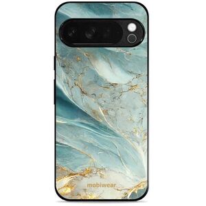 Mobiwear Glossy Google Pixel 10 Pro XL zöldes márvány fényes tok kép