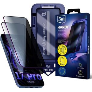 3mk Hardy Privzone 9H Apple iPhone 17 Pro üvegfólia kép