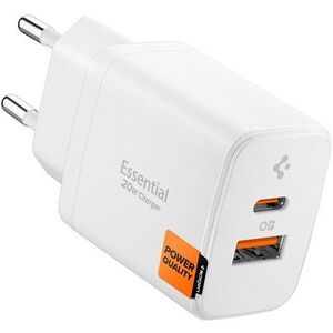 Spigen Essential 20W Wall Charger EE202EU White kép