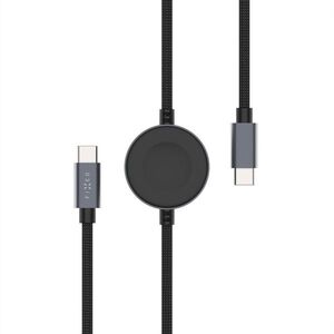FIXED Power Watch Cable, USB-C/USB-C és Apple/Samsung Watch töltő PD 60 W 1, 5 m kép
