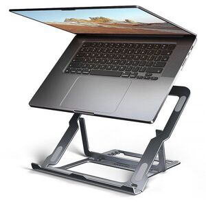 AXAGON STND-LAG 10-17, 3" Laptop állvány, alumínium, állítható magasság, szürke kép