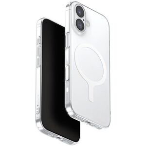 UNIQ Airsuit MagClick Charging iPhone 17 tok - Glossy Clear/White kép