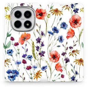 Mobiwear Flip Xiaomi Redmi Note 15 5G virágok tok kép